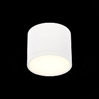 ST113.532.09 Светильник потолочный Белый LED 1*9W 3000K 702Lm Ra>90 120° IP20 D88xH75 170-240V Накладные светильники