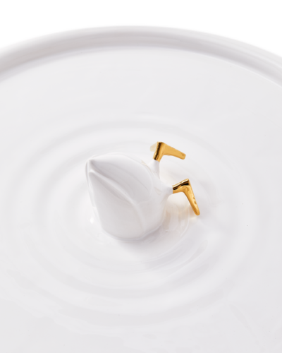 Блюдо Duffy Diving Duck Gold фото 2