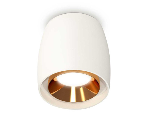 Комплект накладного светильника Ambrella light Techno Spot XS1141004 SWH/PYG белый песок/золото желтое полированное (C1141, N7034)