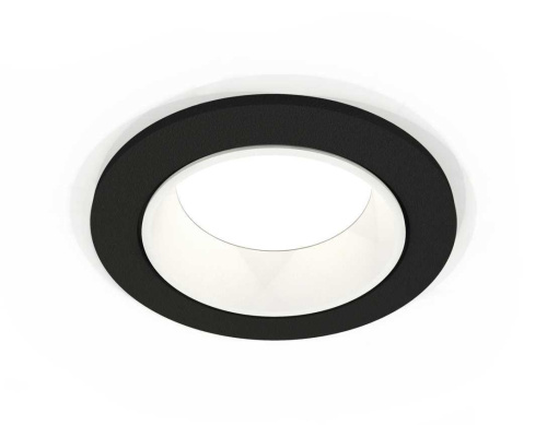 Комплект встраиваемого светильника Ambrella light Techno Spot XC6513001 SBK/SWH черный песок/белый песок (C6513, N6110)