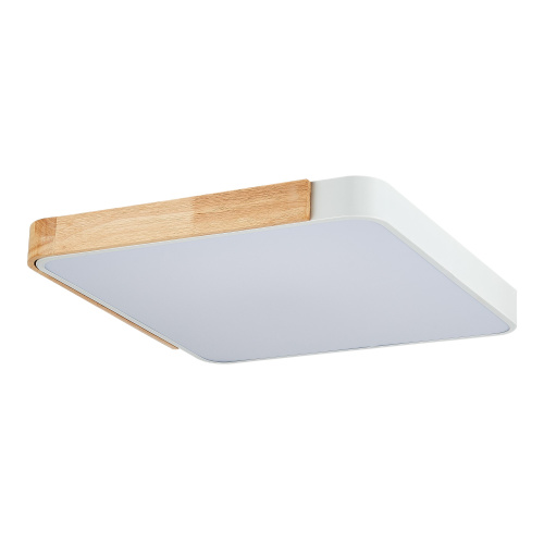 SLE201252-01 Светильник потолочный Белый, Светлое дерево/Белый LED 1*42W 3000K/4000K/6000K FESTA фото 12