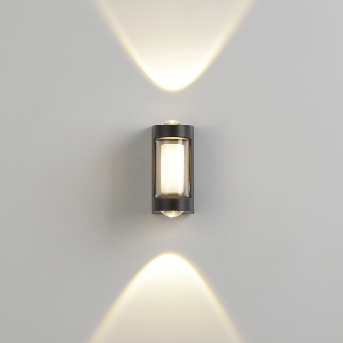Настенный светильник Escada 30006W/01 LED*4W IP54 Black фото 2 Настенный светильник Escada 30006W/01 LED*4W IP54 Black фото 2
