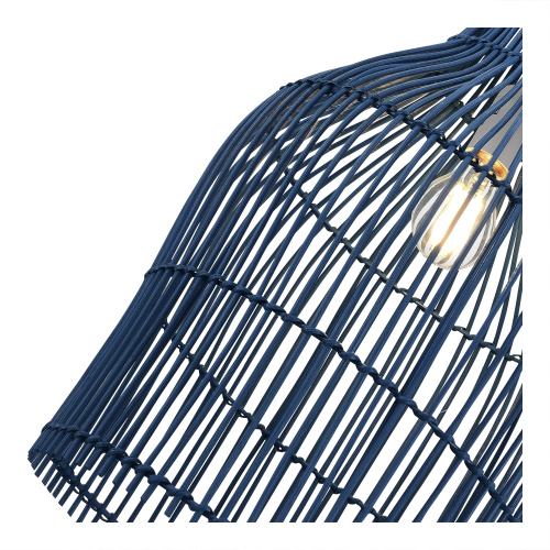 SL1513.403.01 Светильник подвесной ST-Luce Черный/Синий E27 1*40W CESTA фото 3