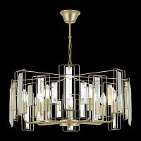 SLE103403-07 Светильник подвесной Шампань/Прозрачный E14 7*40W GIANO
