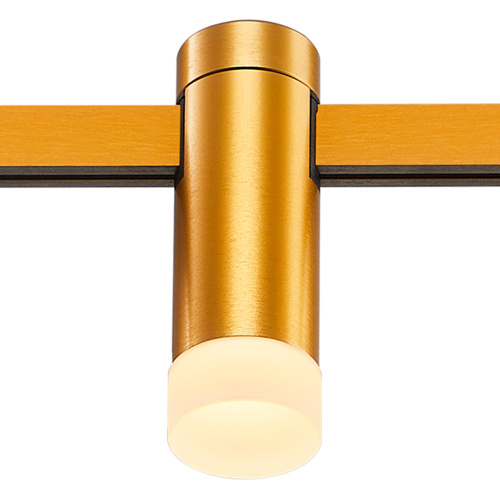 ST812.206.03 Магнитный трековый светильник FARM Золотистый LED 1*3W 3000K 93Lm Ra90 120 IP20 D29xH90 FARM фото 2