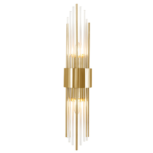 Бра Crystal Lux ATENTO AP2 BRASS/TRANSPARENTE фото 3