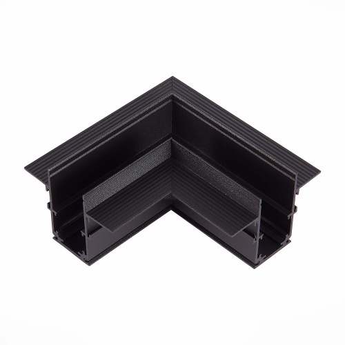 ST007.429.00 Угол-соединитель для встраиваемого магнитного шинопровода под ГКЛ 9м ST-Luce Черный SKYLINE 48 фото 2