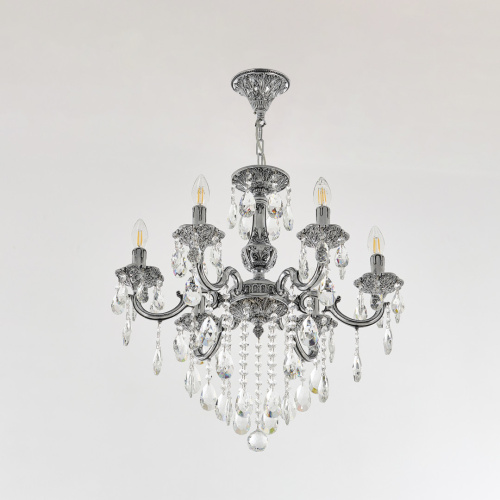 Люстра с хрустальными подвесками AL78101/6/175 B NB Bohemia Ivele Crystal (Богемия Ивеле Кристалл) фото 5 Люстра с хрустальными подвесками AL78101/6/175 B NB Bohemia Ivele Crystal (Богемия Ивеле Кристалл) фото 5