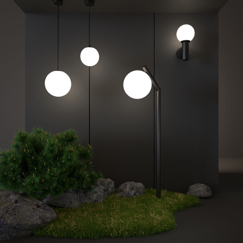 Светильник уличный настенный Sfera IP54 35126/D черный фото 3