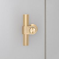 Ручка-кнопка T-Bar Cast Brass