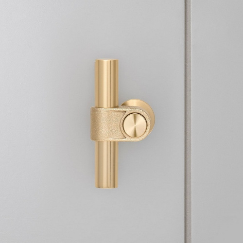 Ручка-кнопка T-Bar Cast Brass