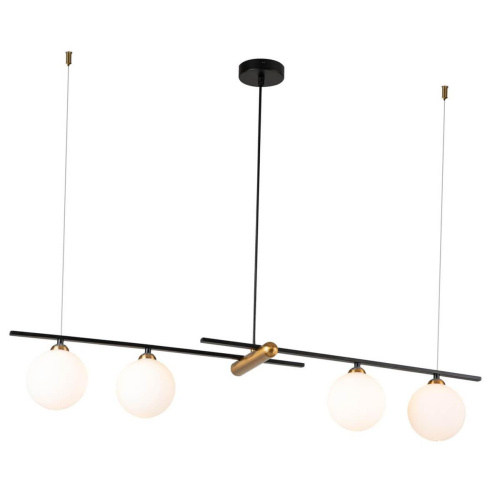 Подвесная люстра Indigo Opaco 11015/4P Black V000153 Подвесная люстра Indigo Opaco 11015/4P Black V000153