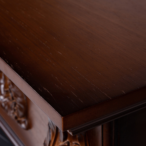 Каминокомплект SALFORD/ОЛИВА Светлый орех с очагом Электроочаг EPSILON/ЭПСИЛОН 33 фото 3