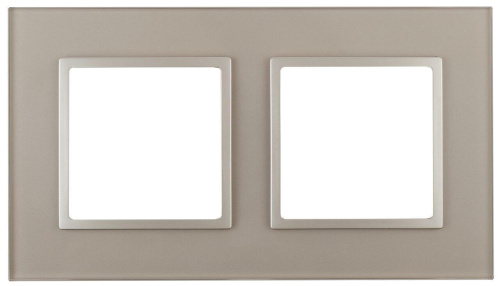 Рамка 2-постовая ЭРА Elegance 14-5102-04 Б0034491 Рамка 2-постовая ЭРА Elegance 14-5102-04 Б0034491