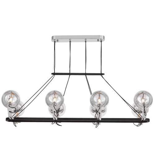 Подвесной светильник Lumina Deco LDP 9110-8-PR BK+CHR