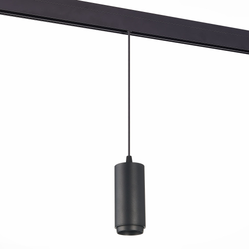 ST357.433.06 Магнитный трековый светильник подвесной ZOOM Черный LED 1*6W 3000K 667Lm Ra>80 10-60° I SKYLINE 48 фото 5
