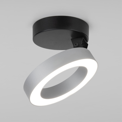 Накладной светодиодный светильник Spila серебро 25105/LED