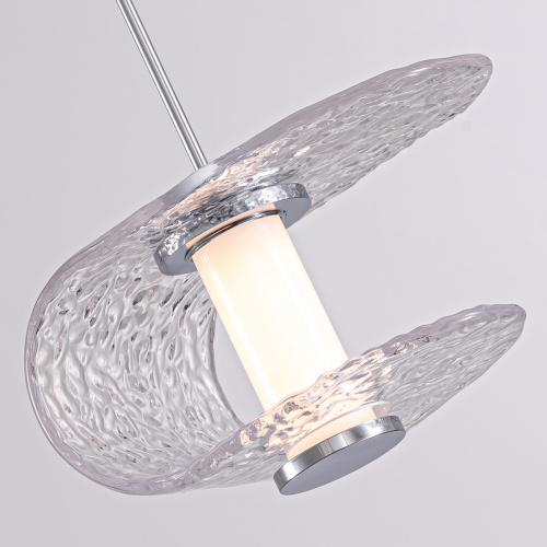 Подвесной светильник MD24020901-1A chrome/clear фото 4