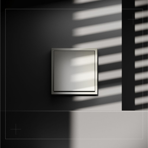 Выключатель встраиваемый Voltum S70 одноклавишный 10А, (шелк) VLS010104 фото 7