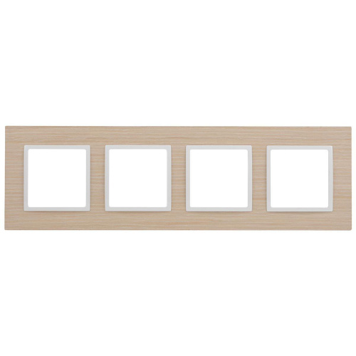 Рамка 4-постовая ЭРА Elegance 14-5304-01 Б0049151 Рамка 4-постовая ЭРА Elegance 14-5304-01 Б0049151