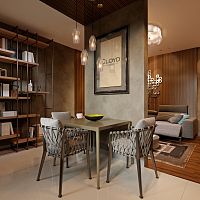 Подвесной светильник Cloyd TESIS-B P1 / латунь (арт.10721)