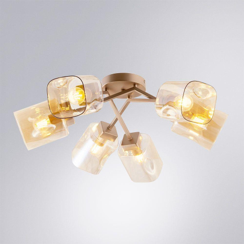 Потолочная люстра Arte Lamp Amfora A2318PL-6SG фото 4