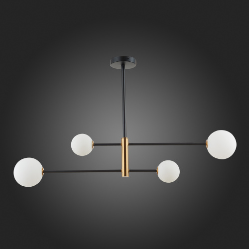 SLE220103-04 Светильник потолочный Черный, Бронза/Белый G9 4*5W ARCOLA фото 6