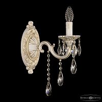 Бра с хрустальными подвесками AL7801B10/1/175 B WMG Bohemia Ivele Crystal (Богемия Ивеле Кристалл)