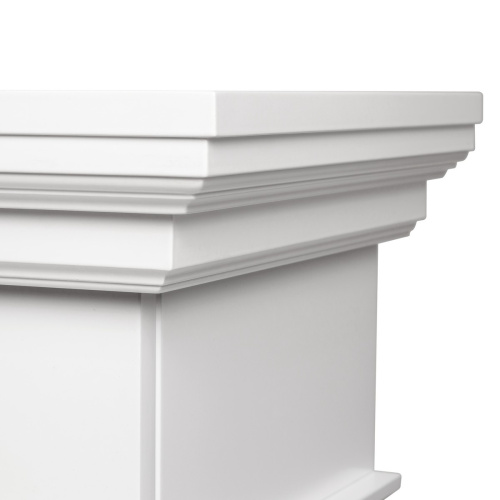 Каминокомплект MARCO/СМАРТ Белый с очагом Электроочаг EPSILON 26 фото 7