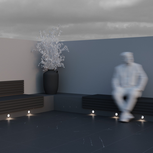 Уличный встраиваемый светильник Outdoor O035-L3W3K фото 5