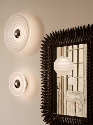 Настенный/Потолочный светильник Press Surface Mini frosted фото 2