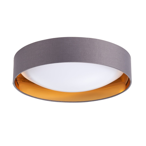 SLE201112-01 Светильник потолочный Серый, Золотистый/Белый LED 1*24W 4000K ORBIO фото 2