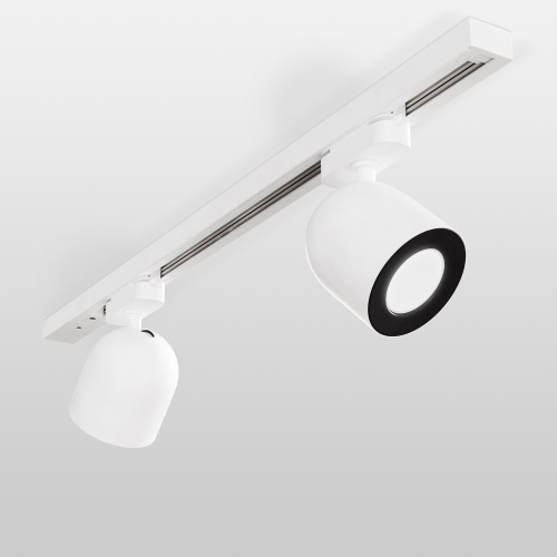 Трековый светильник для однофазного шинопровода Ogma GU10 белый MRL 1005 фото 3
