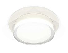 Комплект встраиваемого светильника Ambrella light Techno Spot XC7621043 SWH/FR/CL белый песок/белый матовый/прозрачный (C7621, N7160)