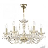 Люстра хрустальная 119/6/200 G Bohemia Ivele Crystal (Богемия Ивеле Кристалл)