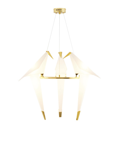 Подвесной светодиодный светильник Moderli V3071-3PL origami Birds 3*LED*6W