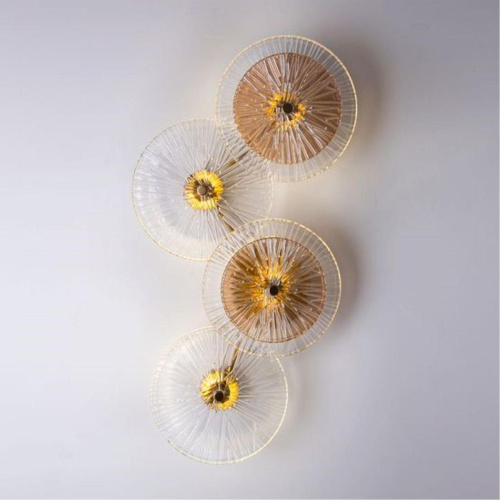 Настенный светодиодный светильник Arte Lamp Ajour A1258AP-4PB фото 2