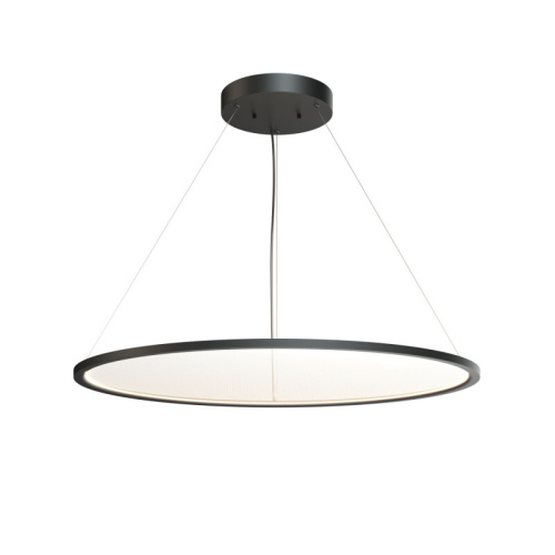 Подвесной светильник горизонтальный VEIL, 80 Вт, ?1000?В1500 мм, LED 2700-6000K, IP20, пульт Д/У (в комплекте), черный, алюминий, акрил фото 4 Подвесной светильник горизонтальный VEIL, 80 Вт, ?1000?В1500 мм, LED 2700-6000K, IP20, пульт Д/У (в комплекте), черный, алюминий, акрил фото 4