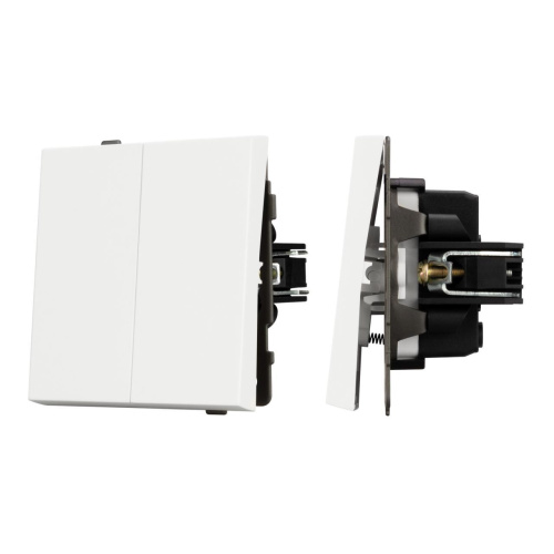 Механизм выключателя управления шторами SWT-TENDO-MKR2-SFPL-WH (230V, 10A) Arlight 054561
