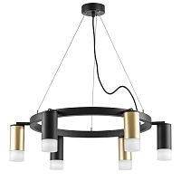 Комплект с подвесной люстрой Lightstar Rullo (571016+214440-3+214437-3+202431-6) LR0164033731