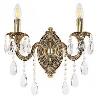 Бра с хрустальными подвесками AL7901B10/2/175 B GB Bohemia Ivele Crystal (Богемия Ивеле Кристалл)