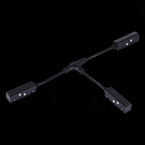 ST006.459.00 Коннектор питания T-образный для магнитного шинопровода ST-Luce Черный SKYLINE 48