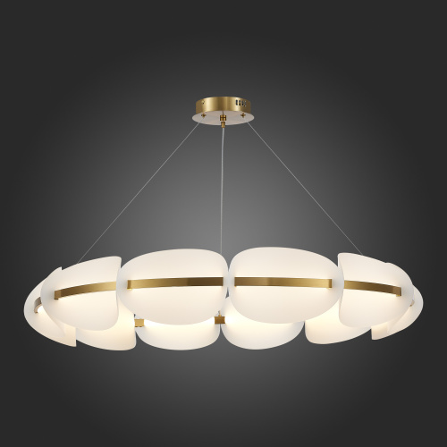 SL1304.203.65 Люстра подвесная ST-Luce Золотистый/Белый LED 1*65W 3000K ETOILE фото 6
