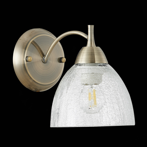 SLE104401-01 Светильник настенный Бронза/Прозрачный E27 1*60W фото 4