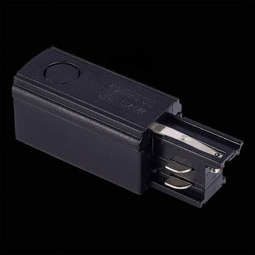 ST030.409.10L Левый Токоподвод для трехфазного шинопровода ST-Luce Черный TRACE