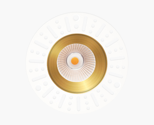 IT02-028 gold 3000K светильник встраиваемый влагозащищенный фото 6