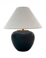 Черная настольная лампа "Ноэл"