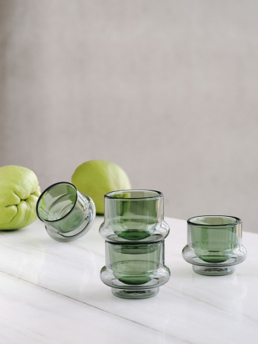 Чашка/Чашка Bump Espresso Set of 4 фото 2