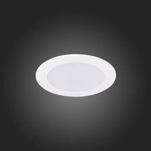 ST209.548.06 Св-к встр. Белый LED 1*6W 4000K 370Lm Ra80 110° IP20 D120xH8 90-265V Встраиваемые светильники фото 2