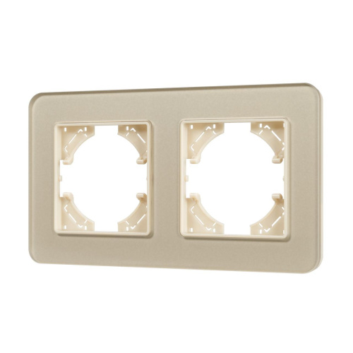 Рамка стеклянная FRM-OMALI-SFGS-2-GD Arlight 049711